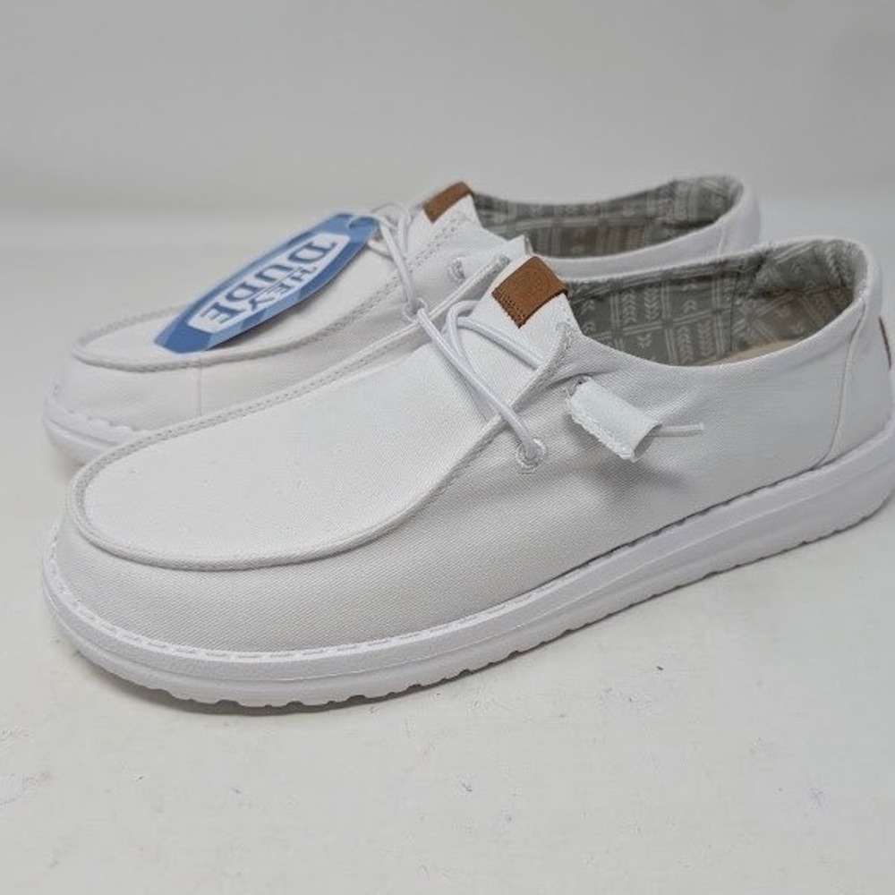 Hey Dude Women's Wendy Stretch Canvas Slip on casual show NWT sz 10